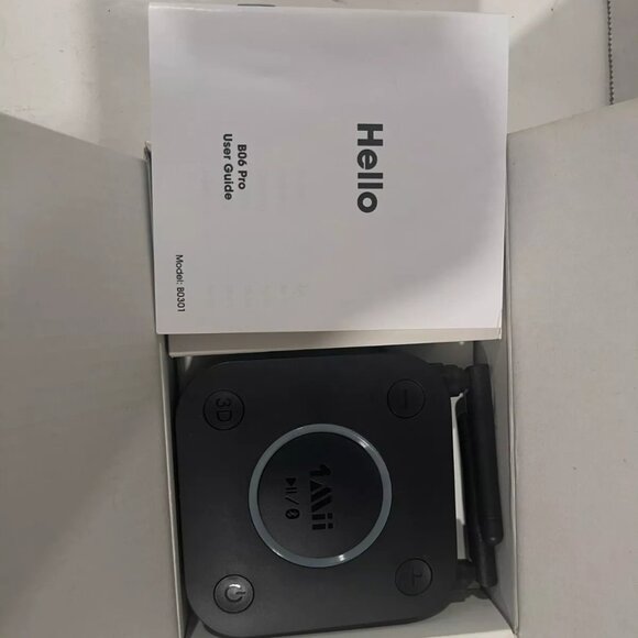 1Mii B07 Pro Long Range Bluetooth Wireless Audio Adapter New Open Box - Picture 1 of 6
